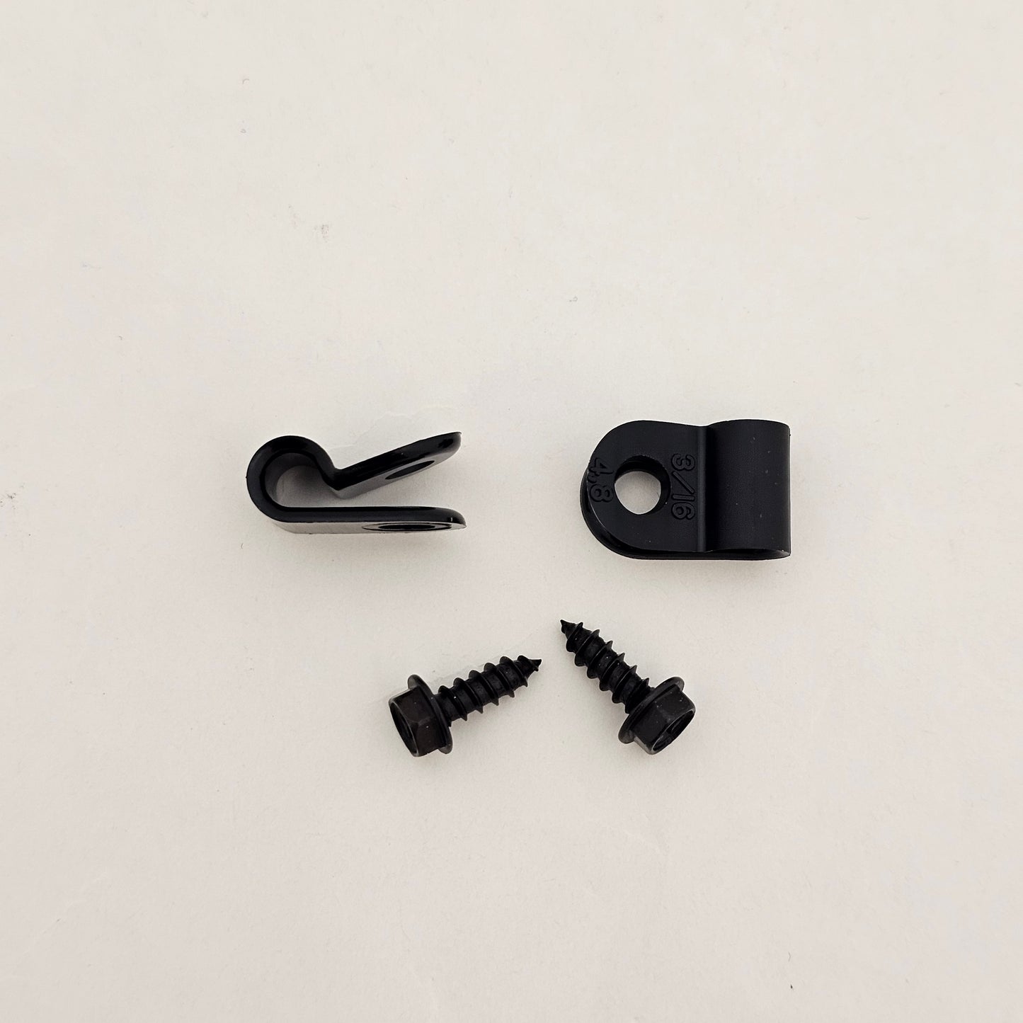 HK -3/16" Clamps & Screw