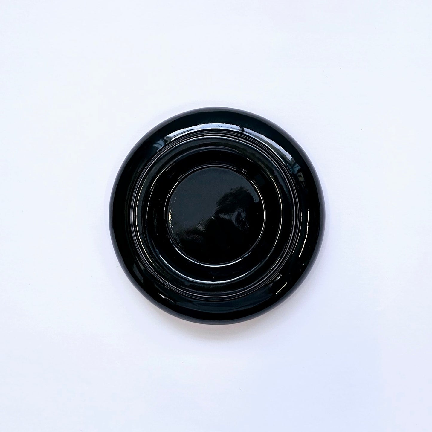 Small wood piano caster cups - Set of 4