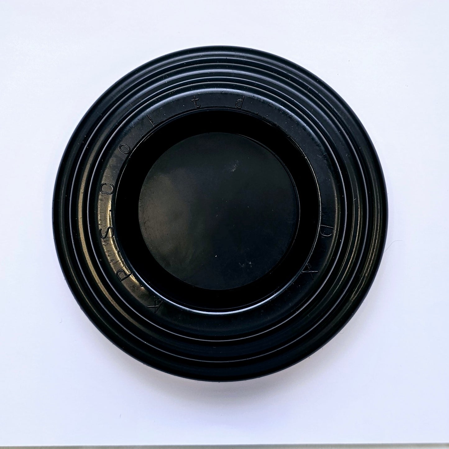 Piano caster cups – rubber caster cups large, black, shock absorbent