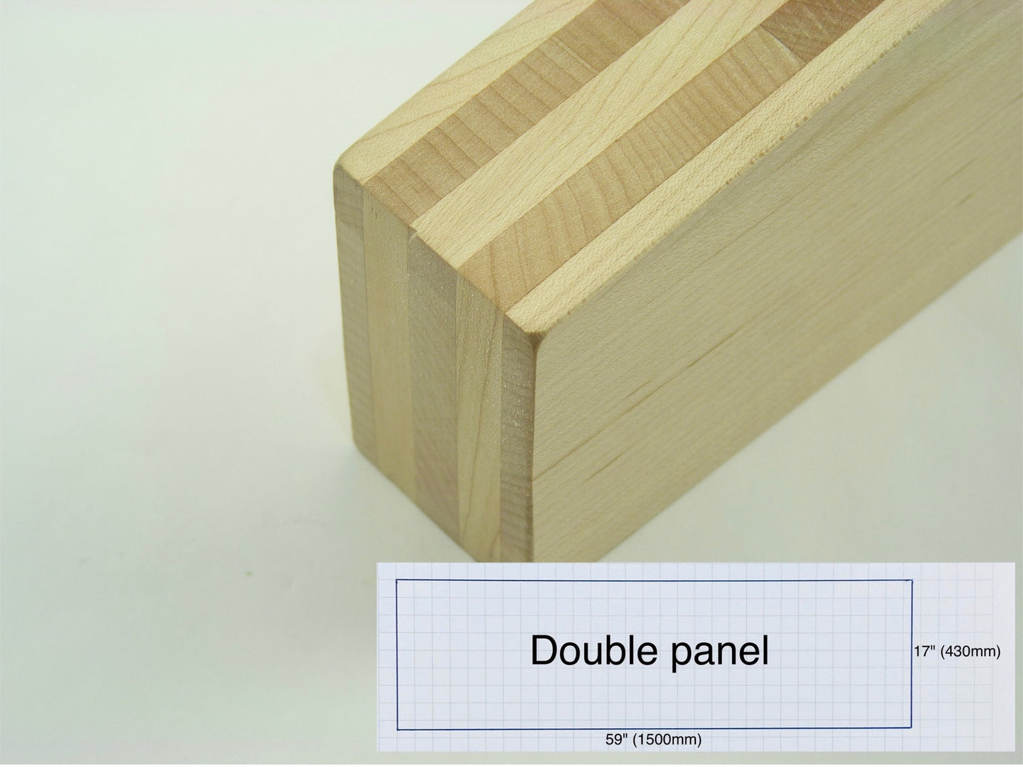 Bolduc 5-ply Pinblock (Double panel) 1500mm x 430mm