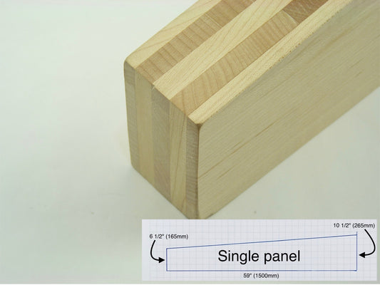 Bolduc 5-ply Pinblock (Single panel) 1500mm x 265mm x 165mm