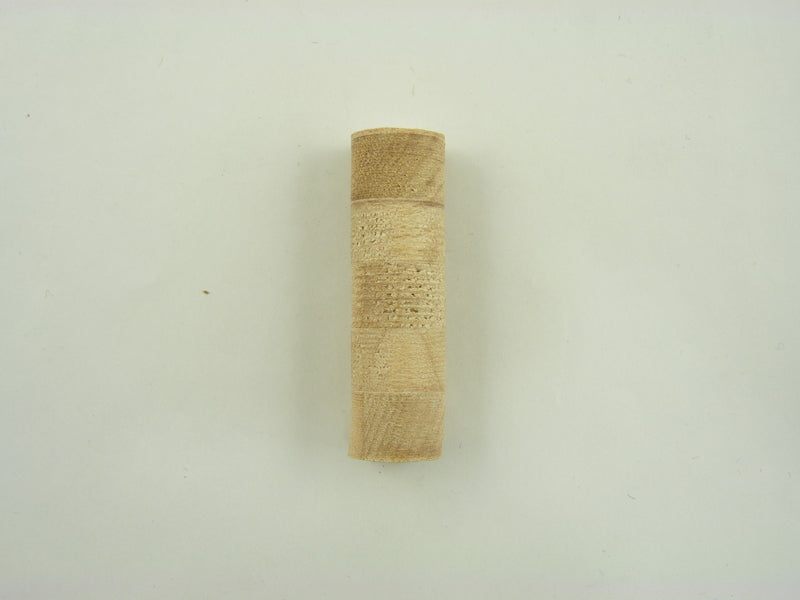 Maple plugs for pinblock