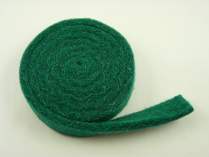 Hammer rail cloth, green medium thickness