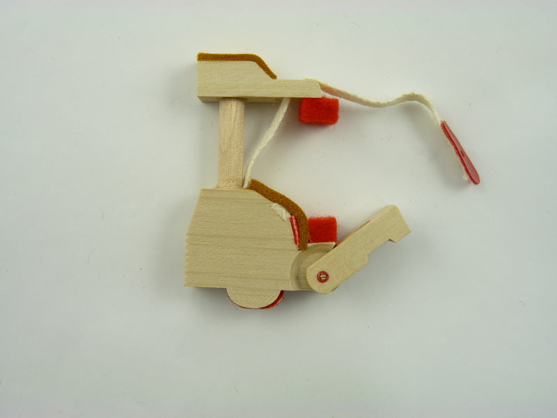 Upright butts & flanges - wood rail type
