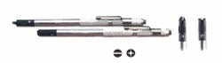 Screw starter slotted