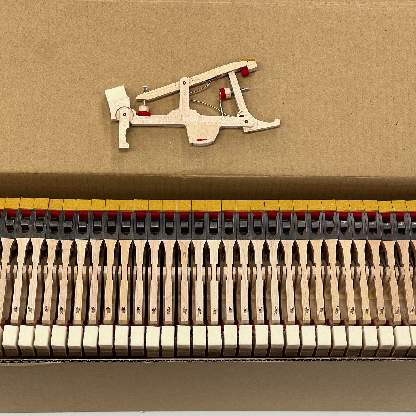 Maple Grand Wippen, Steinway type NY (by Abel)