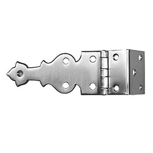 Bent butt hinge, brass