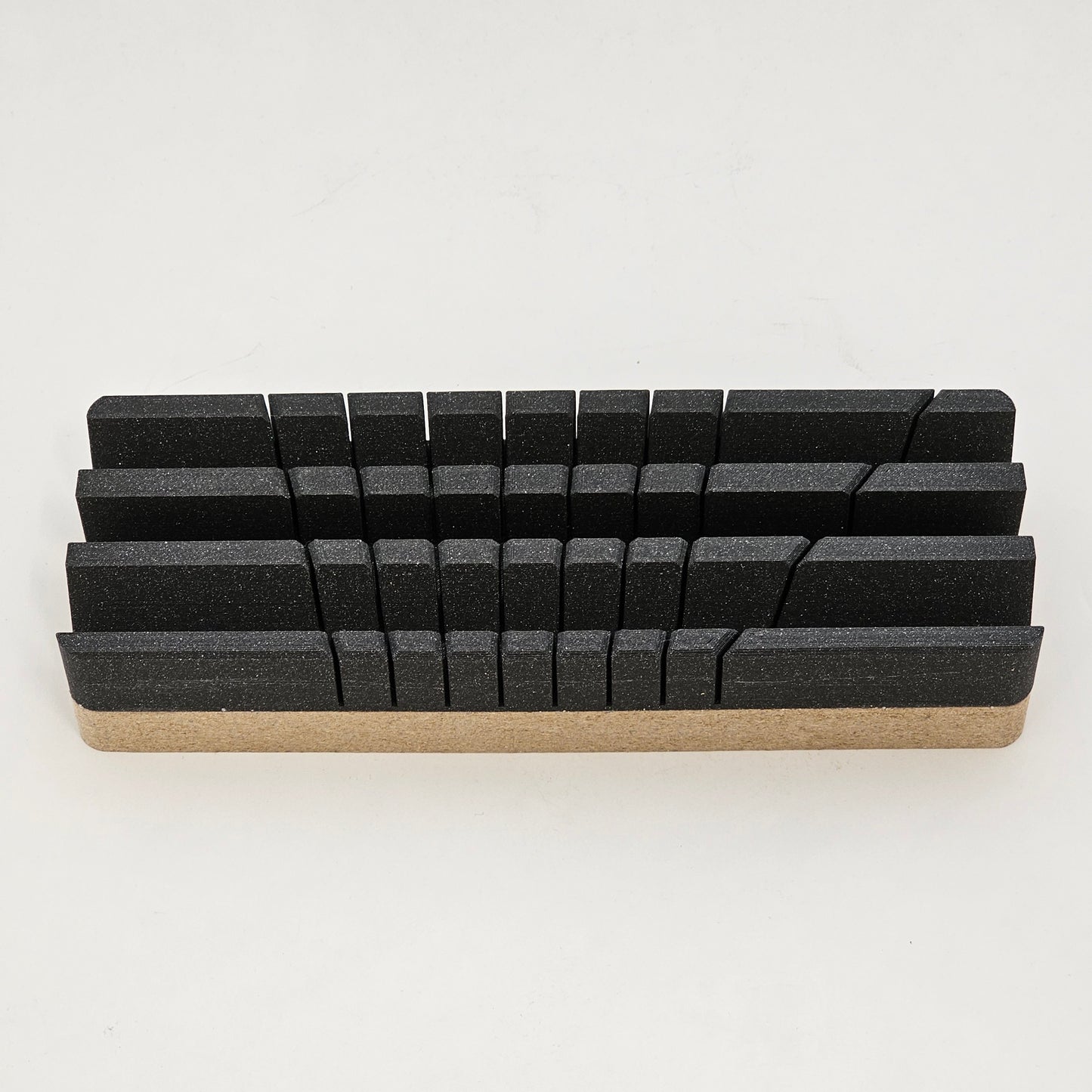 Damper felt cutting block