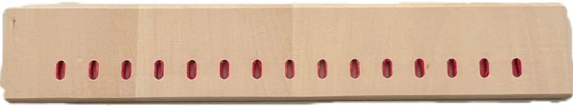 Boutons de mortaises décalées
