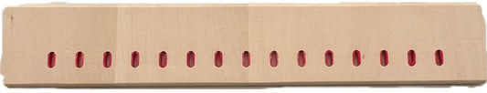 Boutons de mortaises décalées