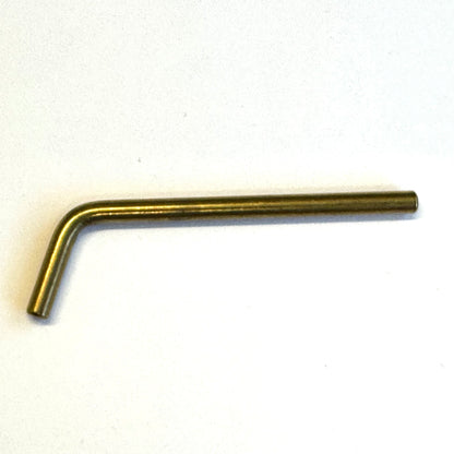 Hinge pin bent
