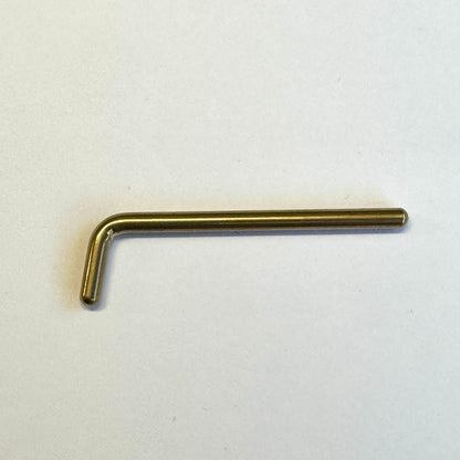 Hinge pin bent