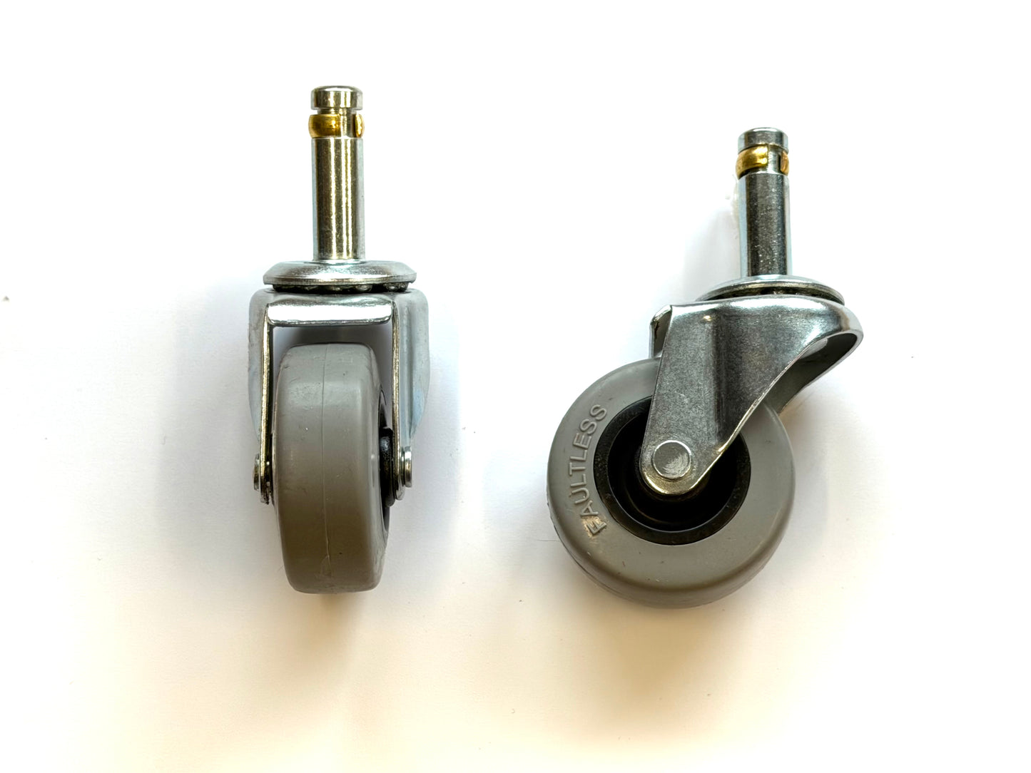 Faultless Single-Wheel Rubber Caster (Per Unit)