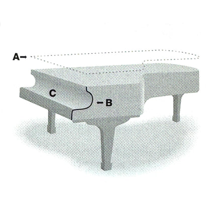 Housse JANSEN® pour piano à queue sur mesure