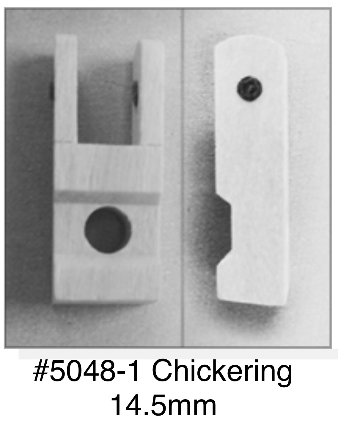 Chickering type Wippen flanges, 14.5mm