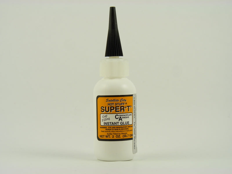 Hot Stuff, cyanoacrylate glue, Medium (Orange label) 2oz