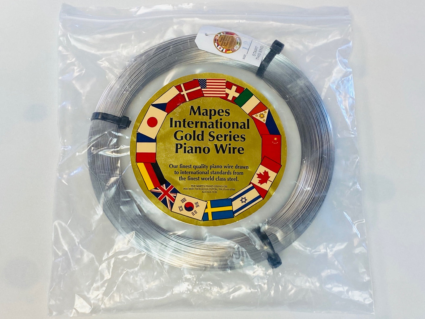 Standard Piano Wire, 5-pound coils – Mapes Strings