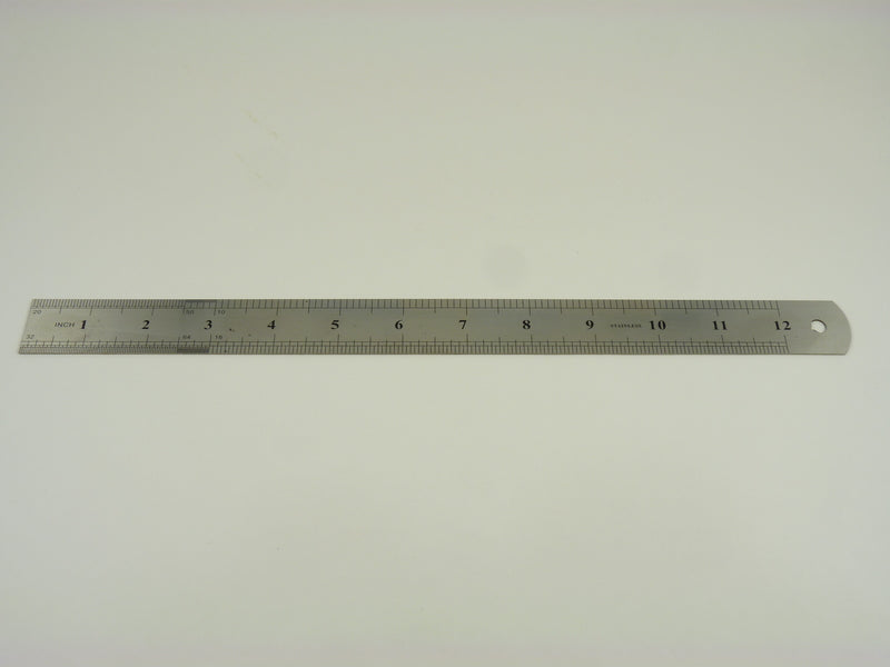 300 Scale Ruler Steel ruler 300 mm (12'') – Pianos Bolduc Shop