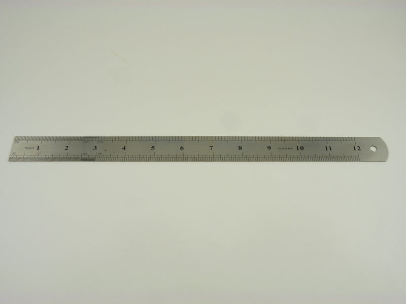 Steel ruler 300 mm (12'')