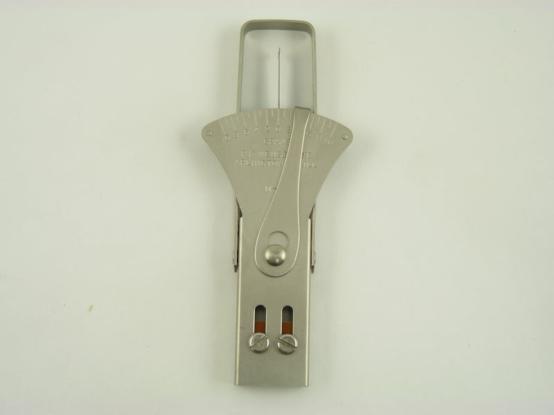 Center pin friction gauge