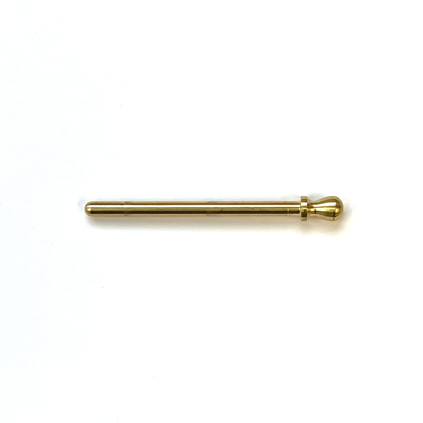Steinway style hinge pin ball tip