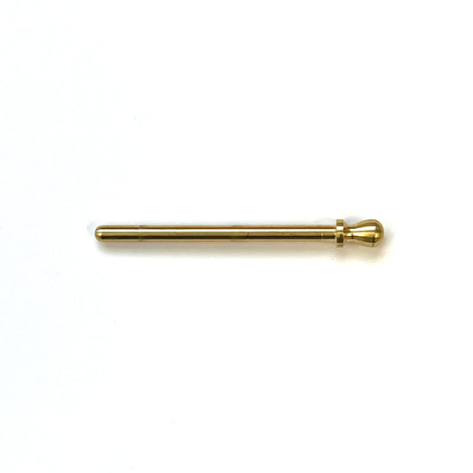 Steinway style hinge pin ball tip